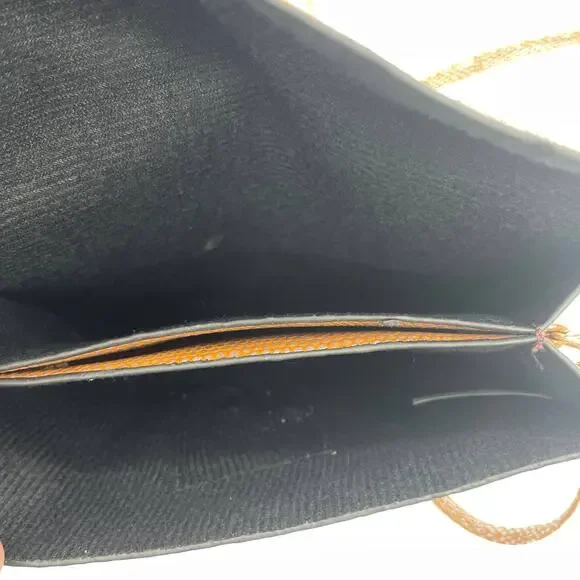 NEW LAVIVE Cross Body Rhinestone Purse Faux Leather - Picture 4 of 7